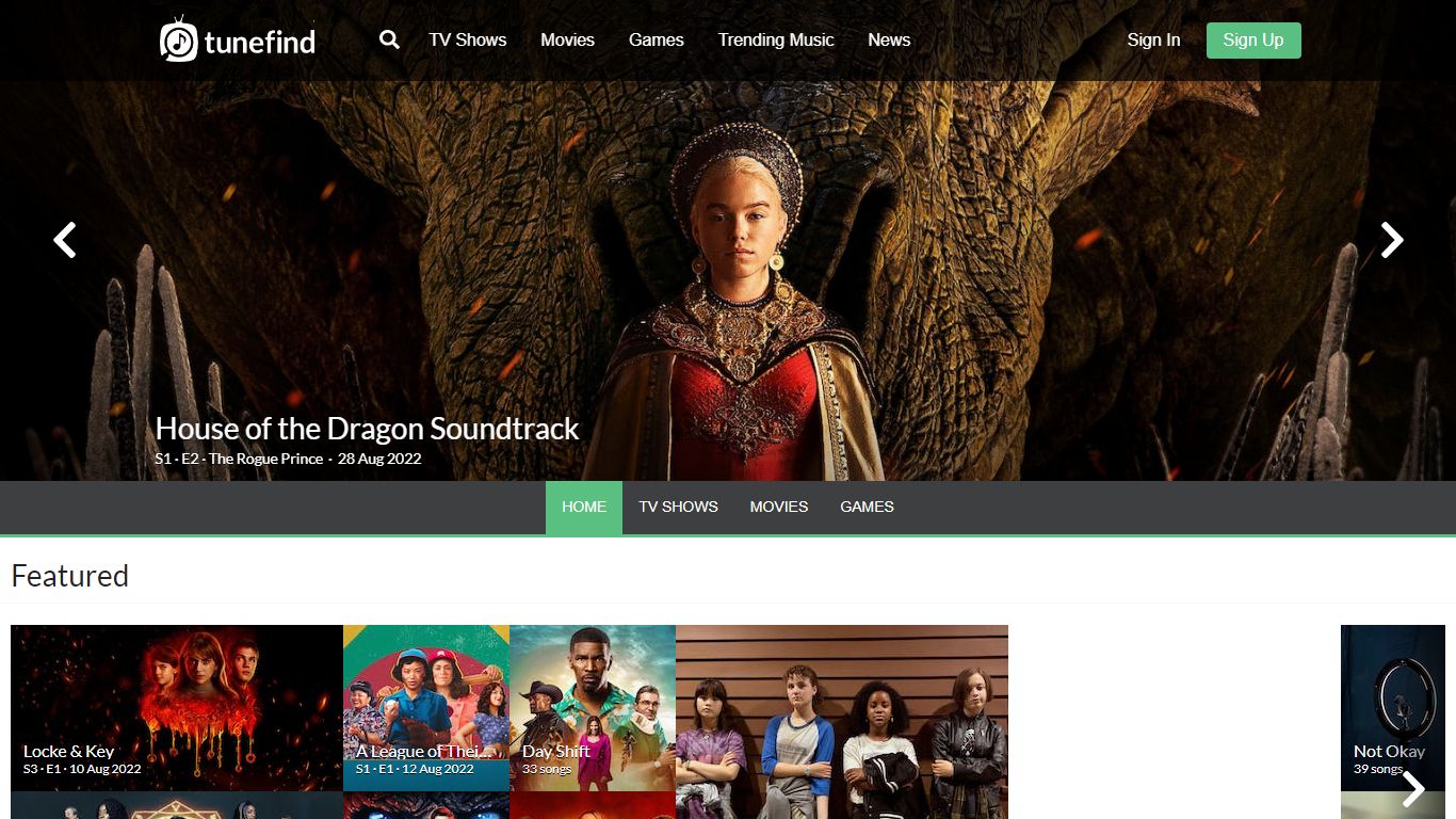 Find Music From TV and Movies | Tunefind